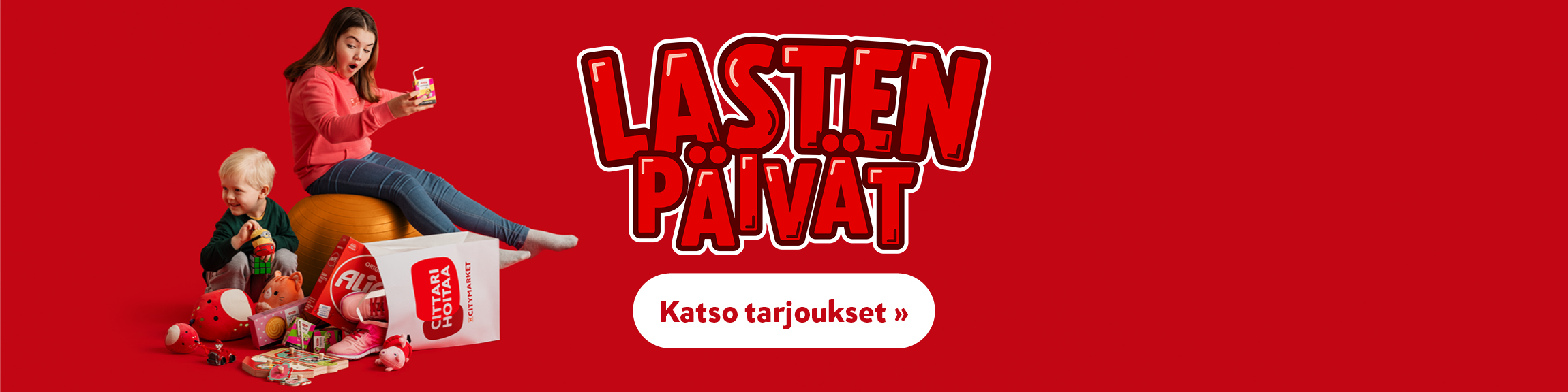 Lasten päivät – tapahtumarikas viikonloppu koko perheelle - Cittari hoitaa!