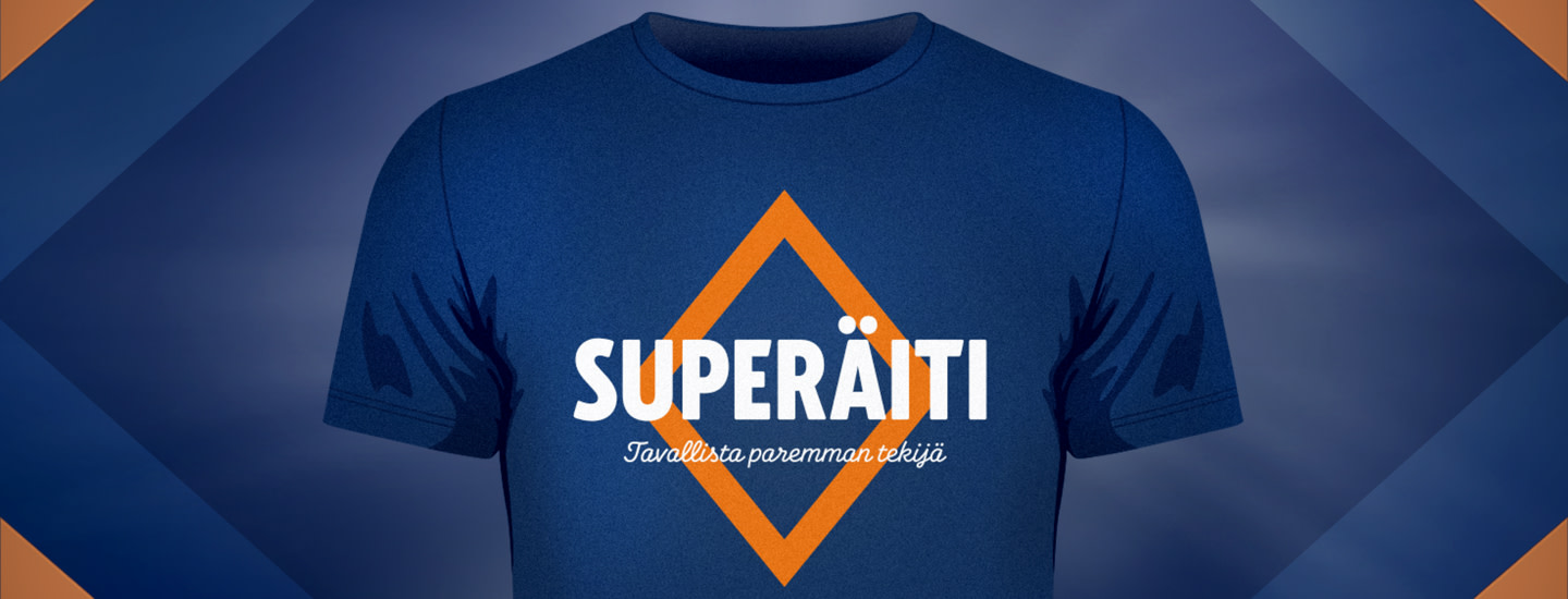 Superäiti t-paita arvonta