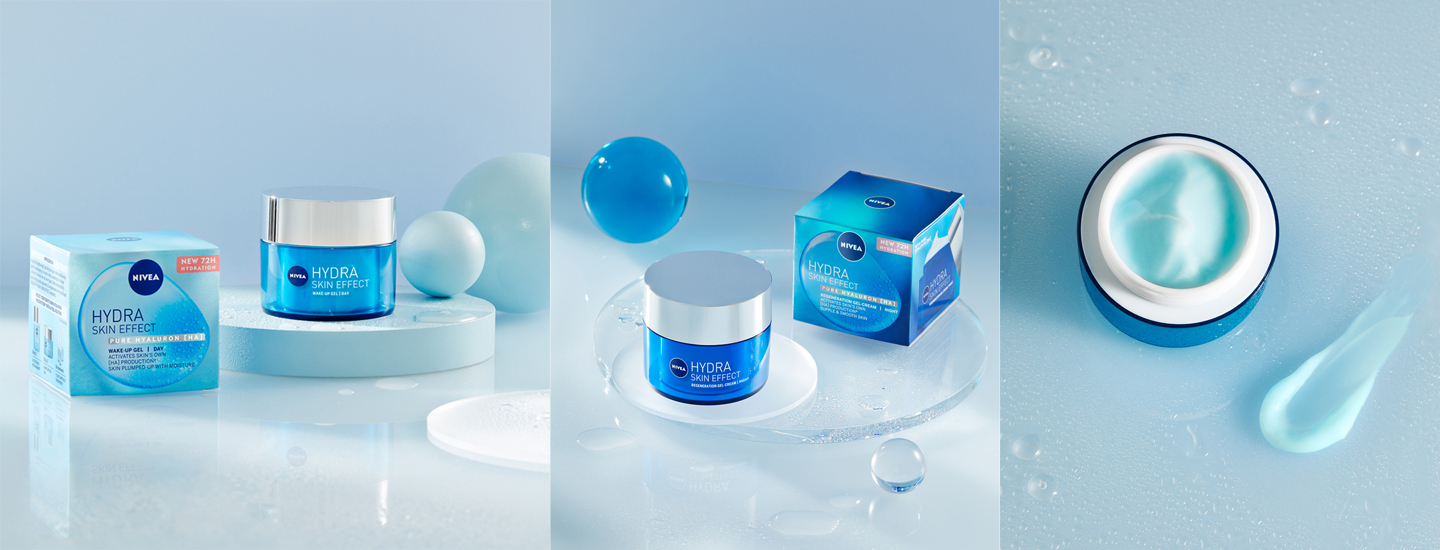 Tehokasta kosteutusta ihollesi - kokeile syväkosteuttavia Nivea Hydra Skin Effect -voiteita