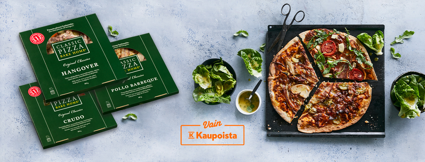 Osallistu kisaan ja voita Classic Pizza Bake Home -pizzat koko perheelle!