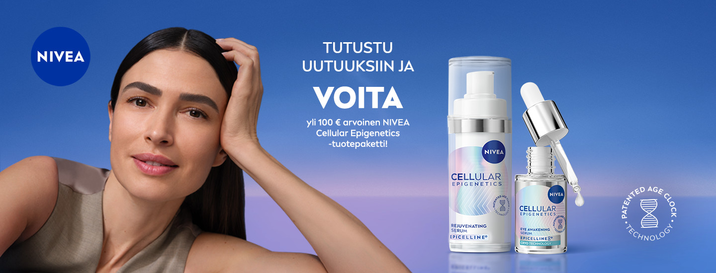 NIVEA Cellular Epigenetics -tuotteita