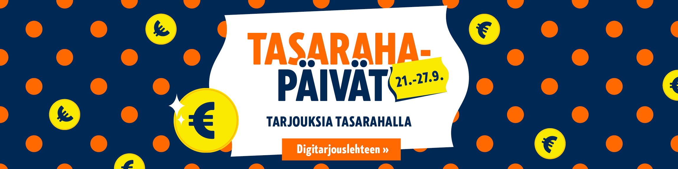 Tarjouksia tasarahalla K-Supermarketista - Tervetuloa!