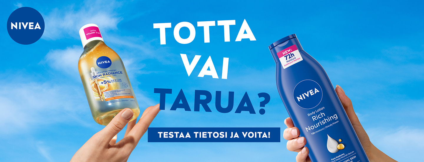 Nivea-testi ja tuotteet