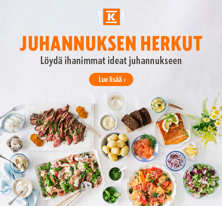  Nappaa parhaat reseptit, vinkit ja uudet ideat juhannukseen