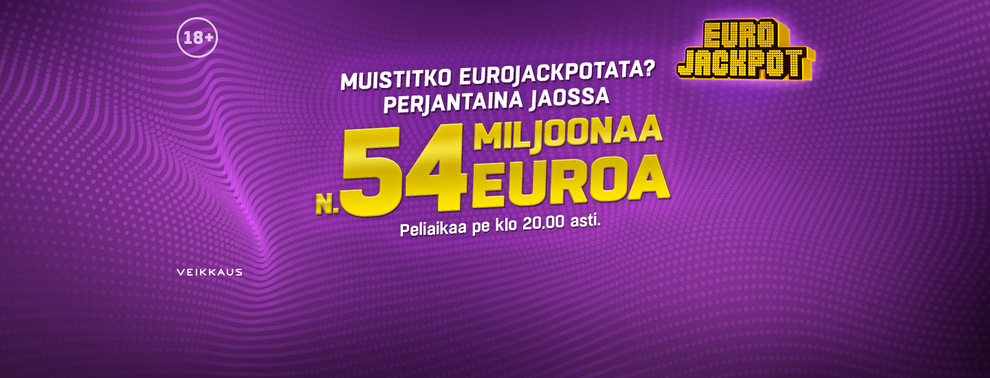 Eurojackpot K-Ruokakaupastasi