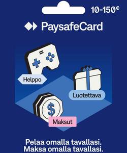Paysafecard lahjakortti 250x300