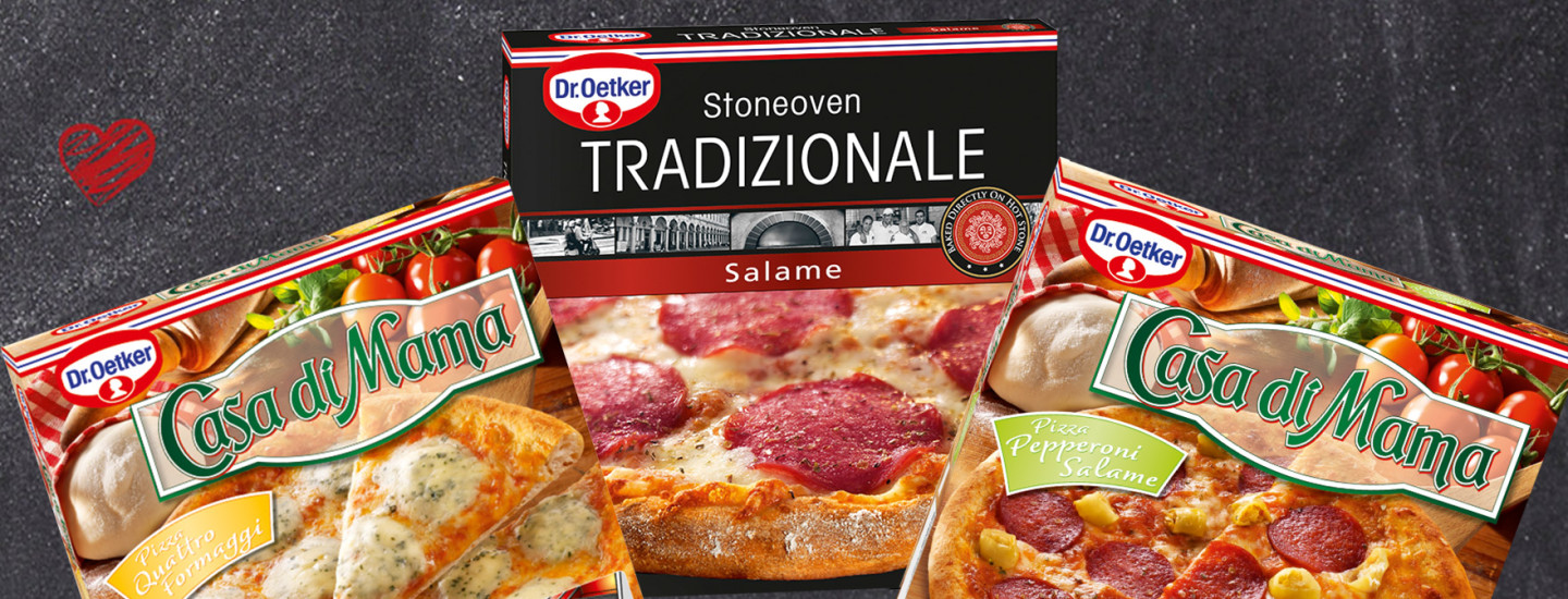 Pizzaa kuten Italiassa
