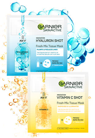 KCM Kauneus lanseerausalue syyskuu2018 Garnier Fresh Mix 310x332