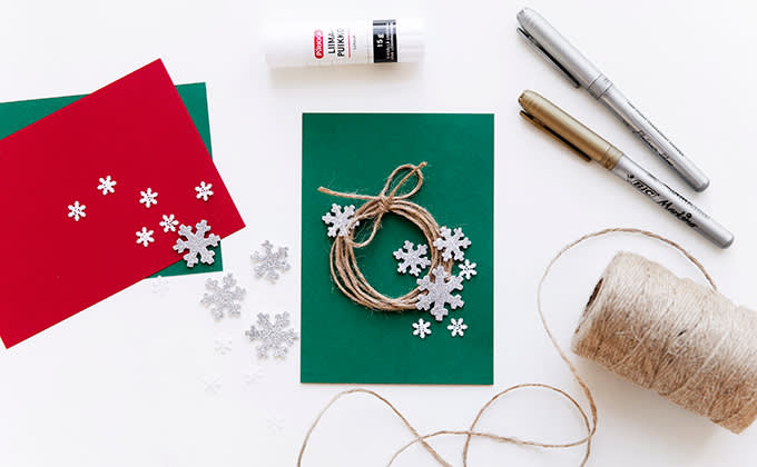 Aikuisten korttiaskartelu narukranssi 680