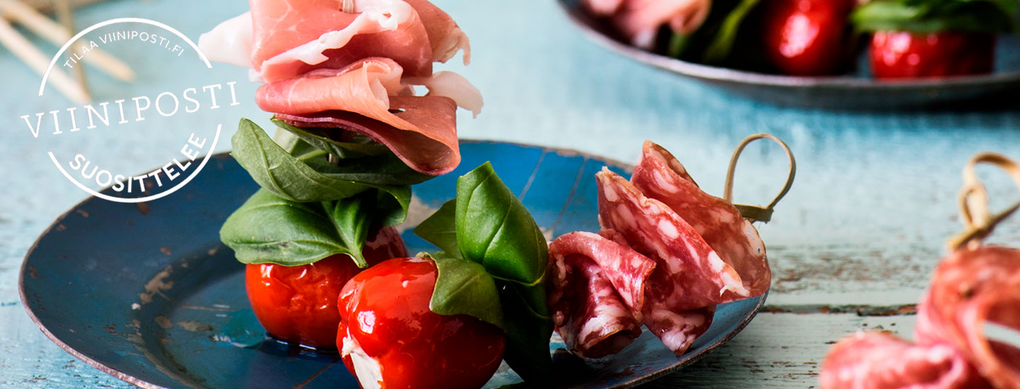 Viinit italialaisille illallismenuille