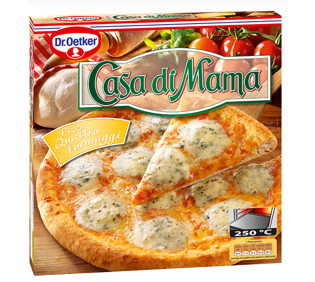 Quattro Formaggi pizza DrOetkerQuattroFormaggi