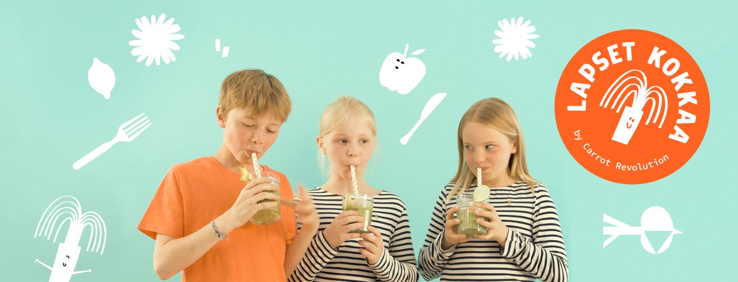 Nyt lapset surruttamaan smoothieita! Tilaa smoothie-ainekset helposti kotiovellesi