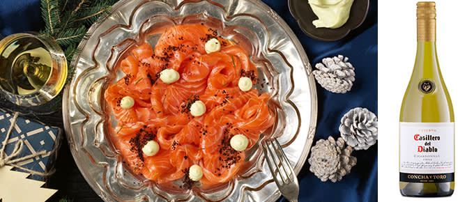 Kuusigraavattu lohi viinisuositus