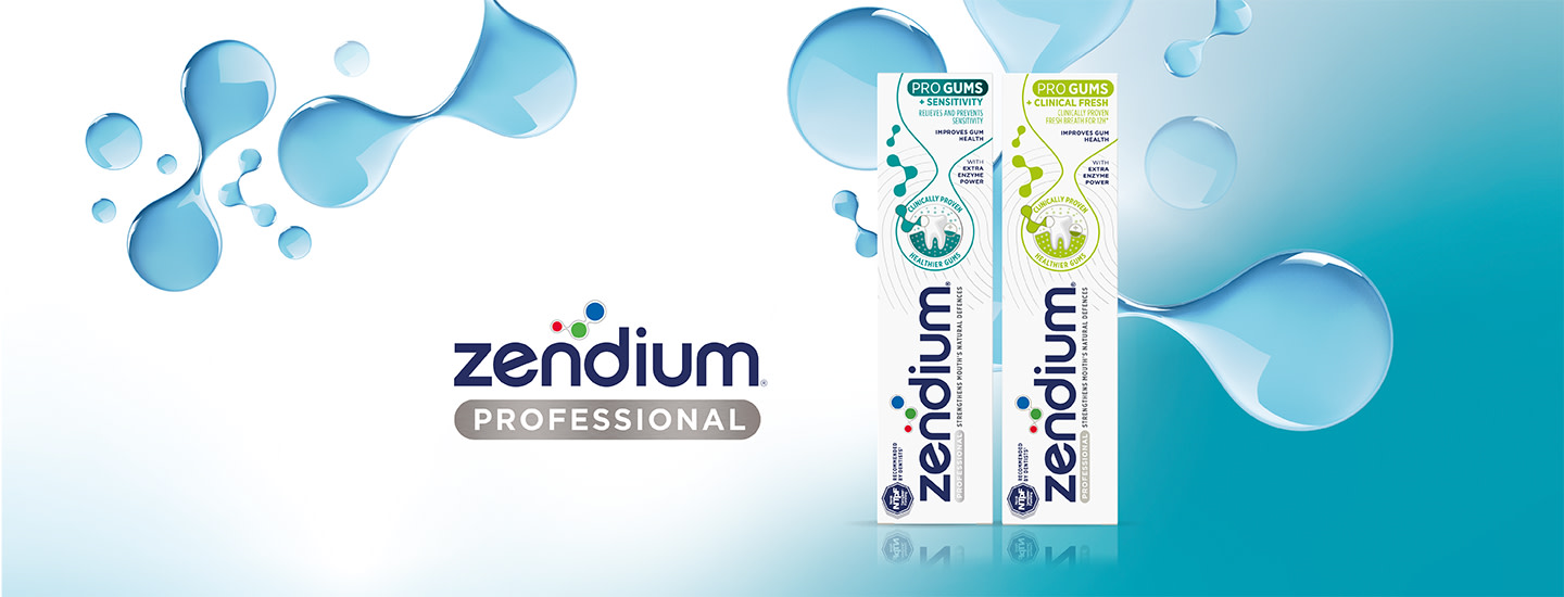 Uudet Zendium Professional -hammastahnat – terveet ikenet, terve suu!