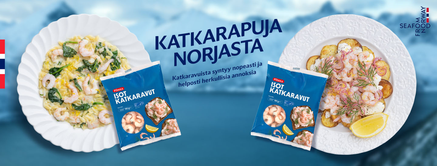 Pirkka isot katkaravut ja tarjouluehdotus