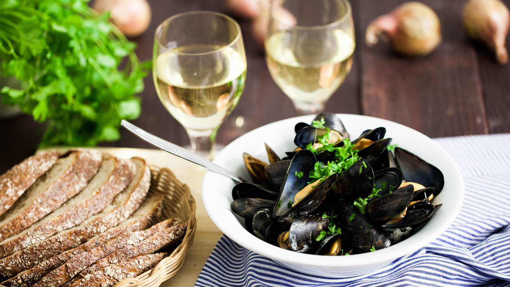 Sinisimpukat merimiehen tapaan