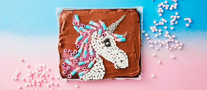 Yksisarvismokkapalat kuvitus