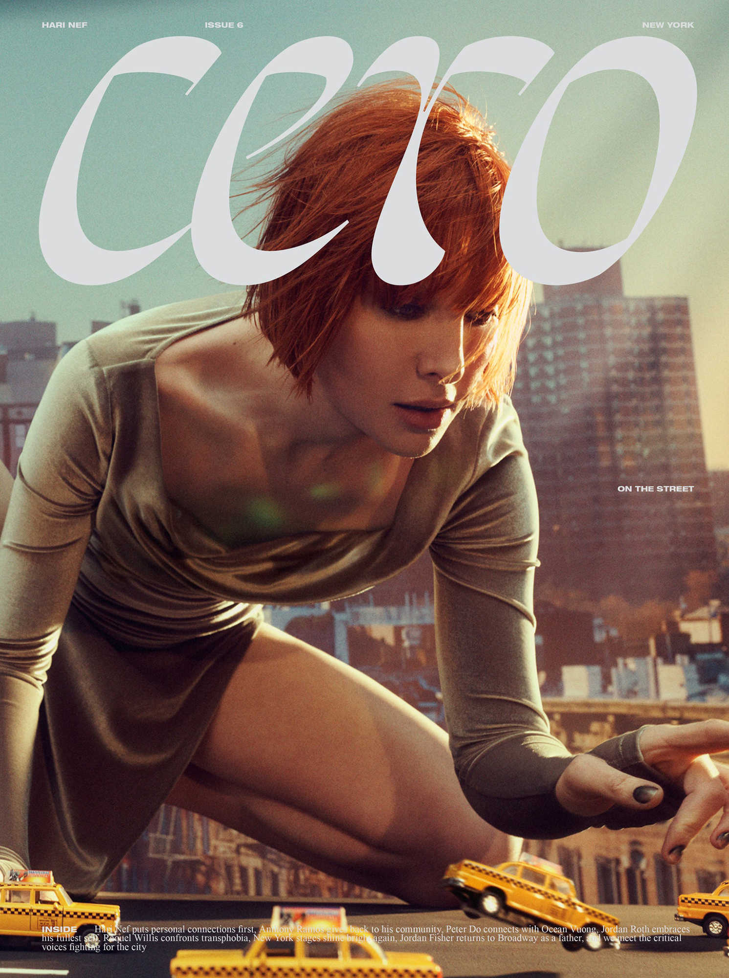 Cero Magazine cover featuring Hari Nef.