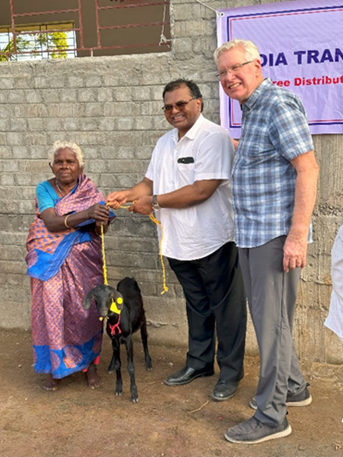 Roger.JPK. Goat gift