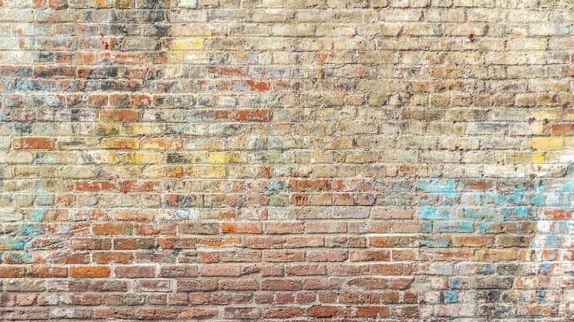 brick wall color