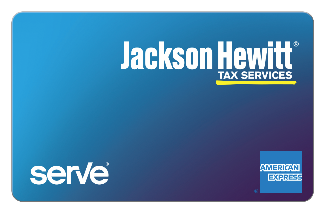Serve® Prepaid American Express Debit Card from Jackson Hewitt