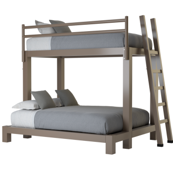 Adult Bunk Beds Adultbunkbeds Com Queen Size Bed With Twin Bunk
