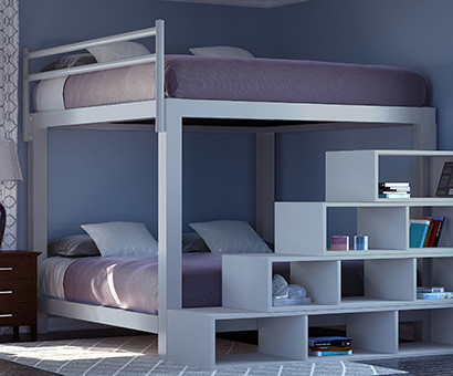 King Over King Bunk Bed Adultbunkbeds Com California King Size Bunk Bed