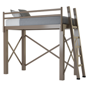 Loft Beds Bunkbeds Com, How To Build A Twin Xl Loft Bed