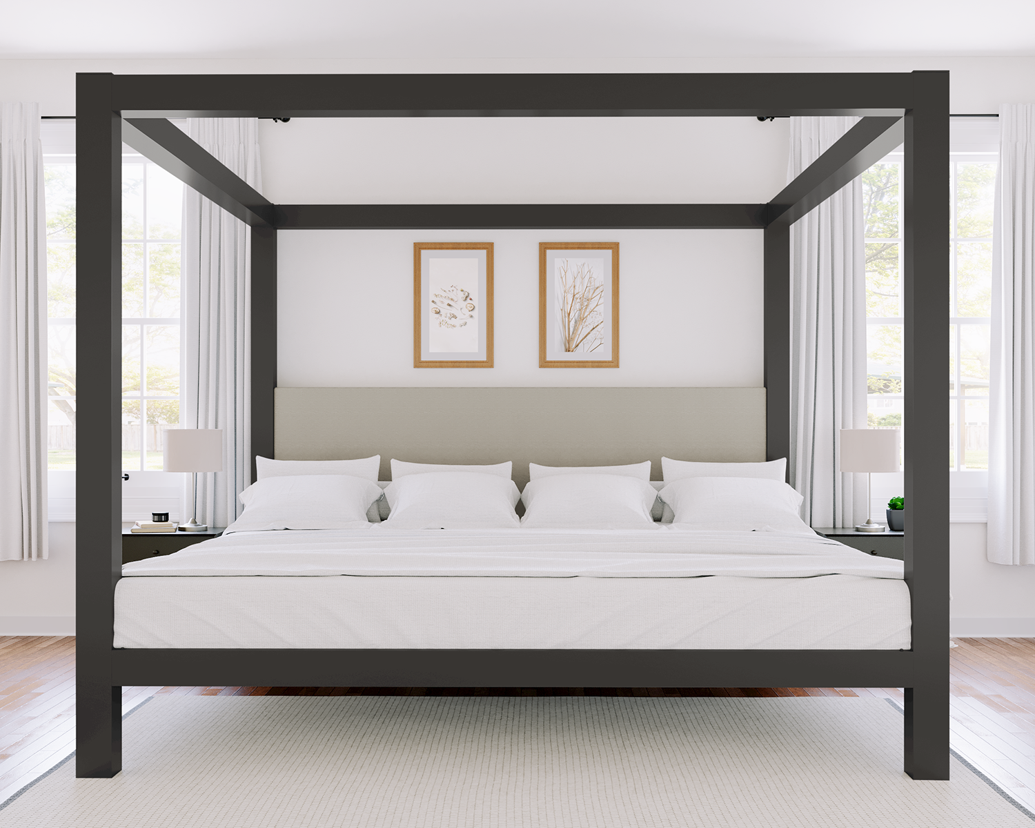 Alaskan King Canopy Bed