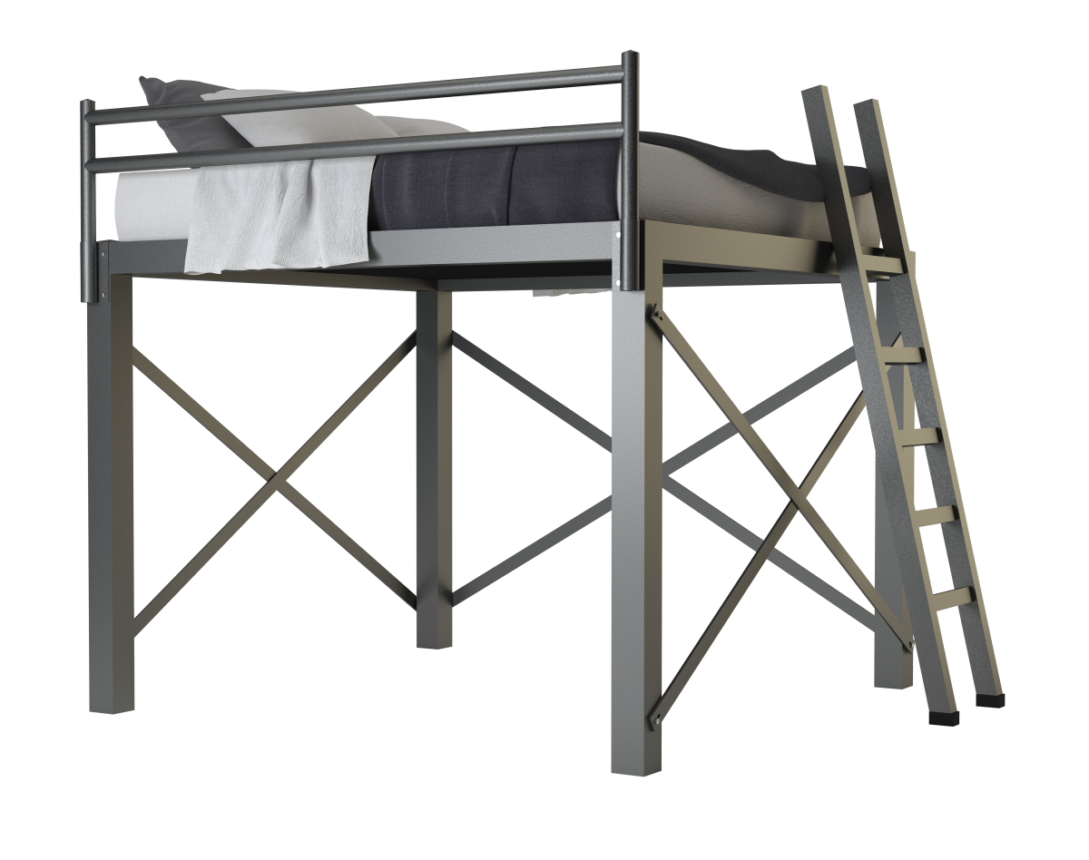 bunk bed with desk for adults