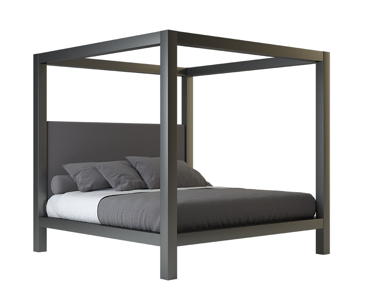 Wyoming King Canopy Bed - AdultBunkBeds.com