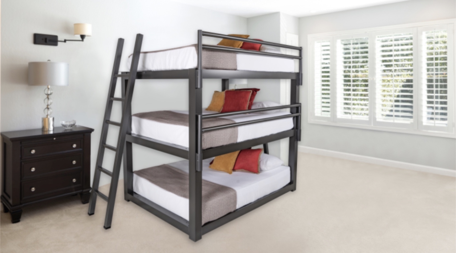 Triple Bunk Beds - AdultBunkBeds.com