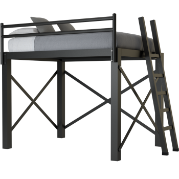 twin size loft bed frame