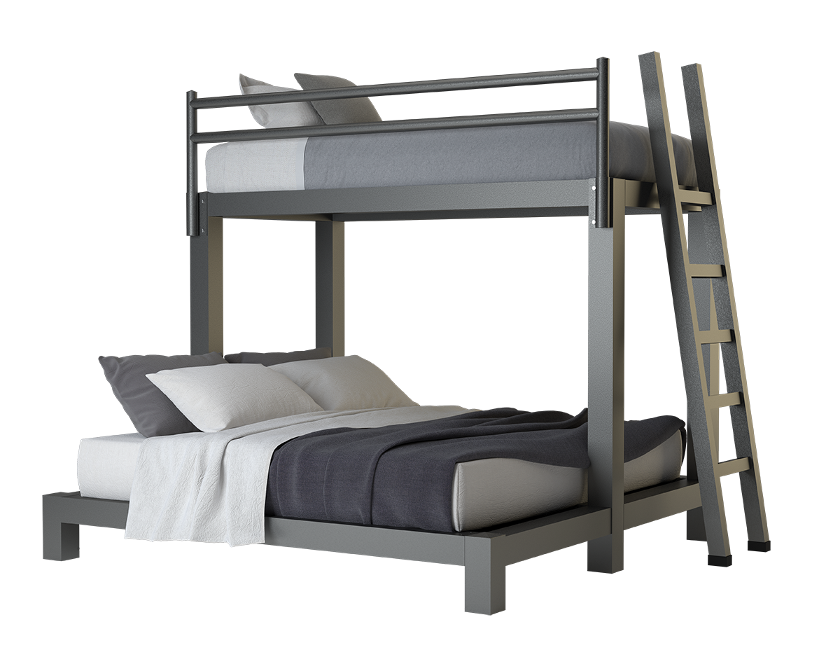 twin over king bunk bed