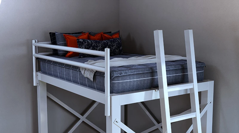 Twin Bunkie Deluxe Zipper Kids' Bedding Set Dark Gray - SIScovers