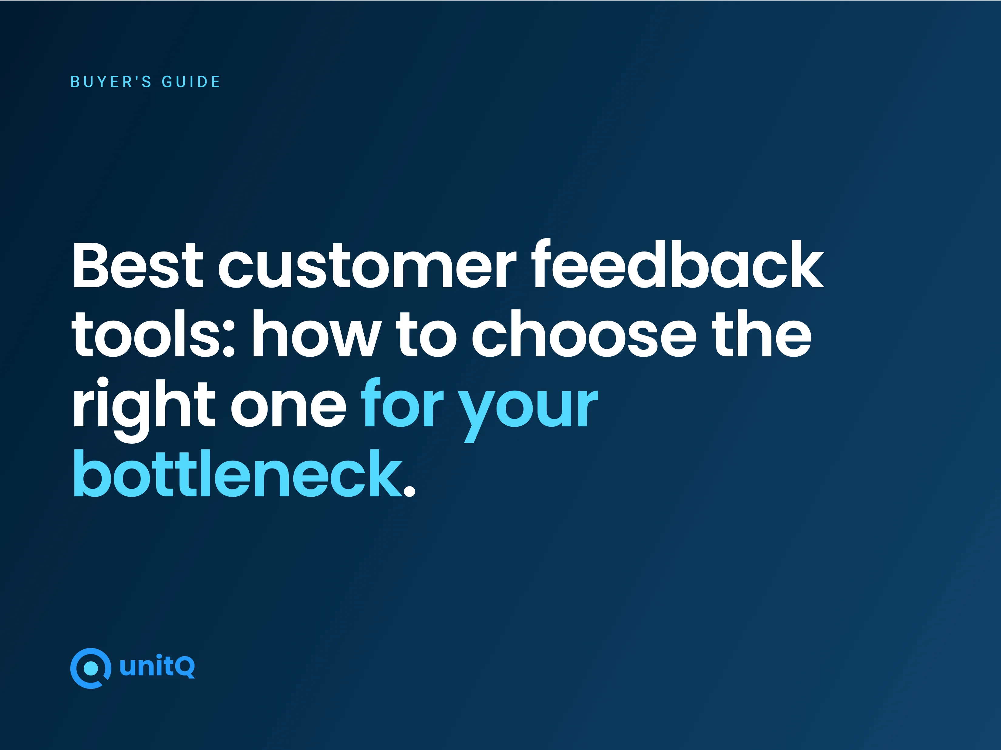 Best customer feedback tools: how to choose the right one for your bottleneck