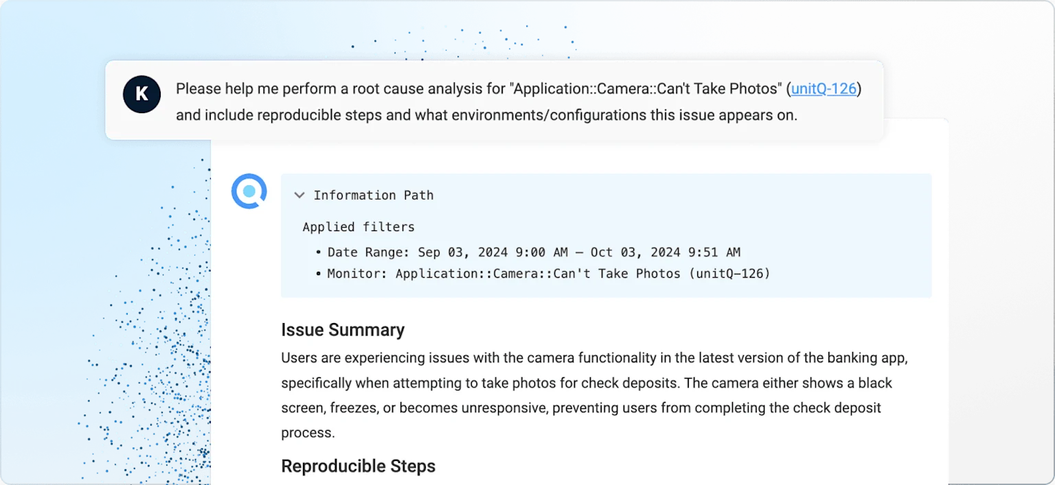 Issue Monitoring & Resolution | unitQ