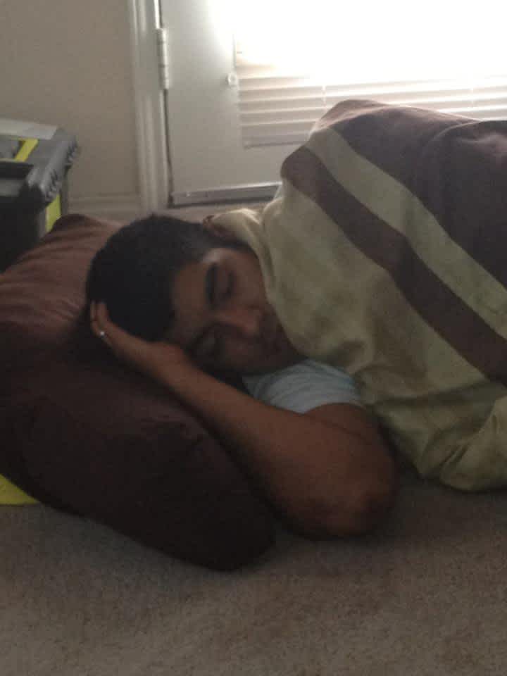 Jese sleeping