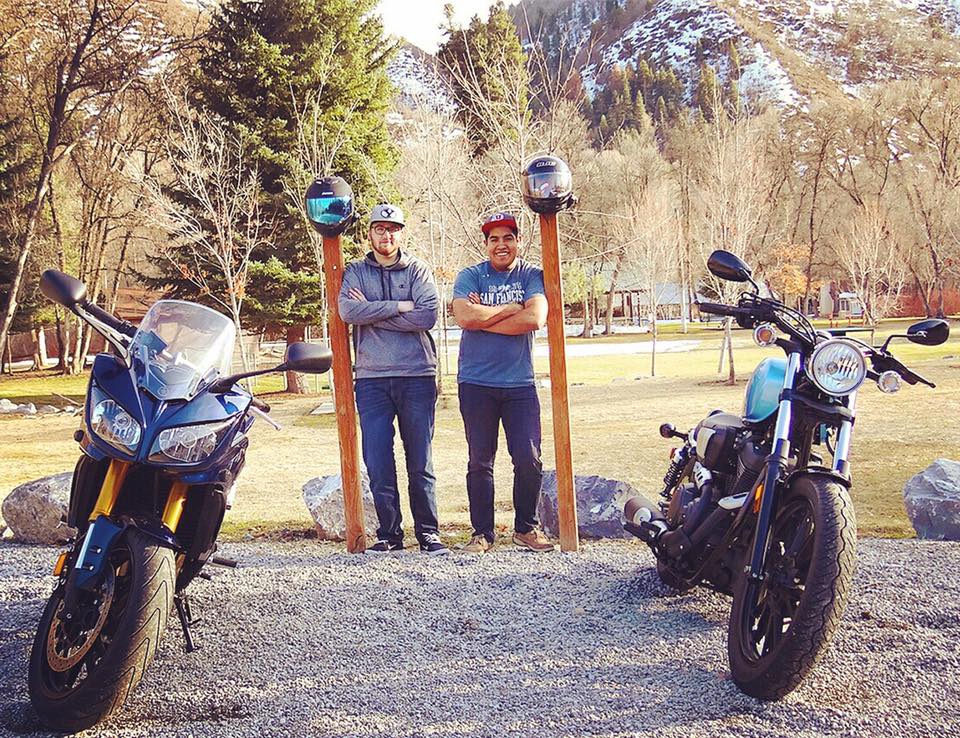 Jesse + Tim + Motorcycles