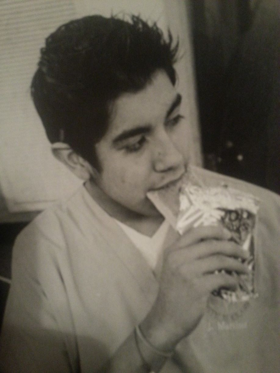 Jesse eating