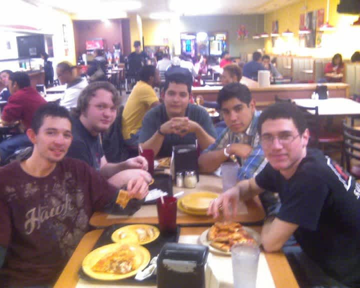 Jesse - teenager at dinner