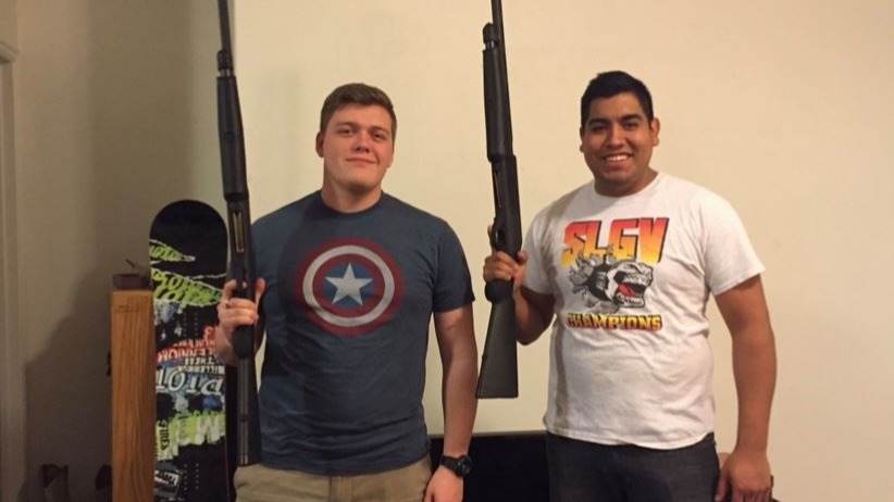 Alex Kalke + Jesse + guns