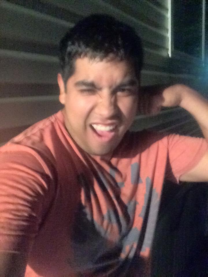 Jesse flexing