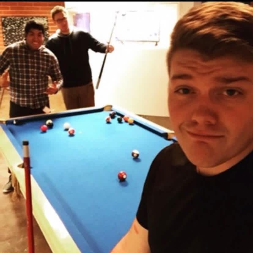 Alex + Tim + Jesse Pool table