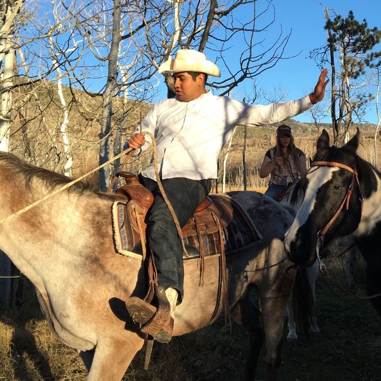 Jesse on horse