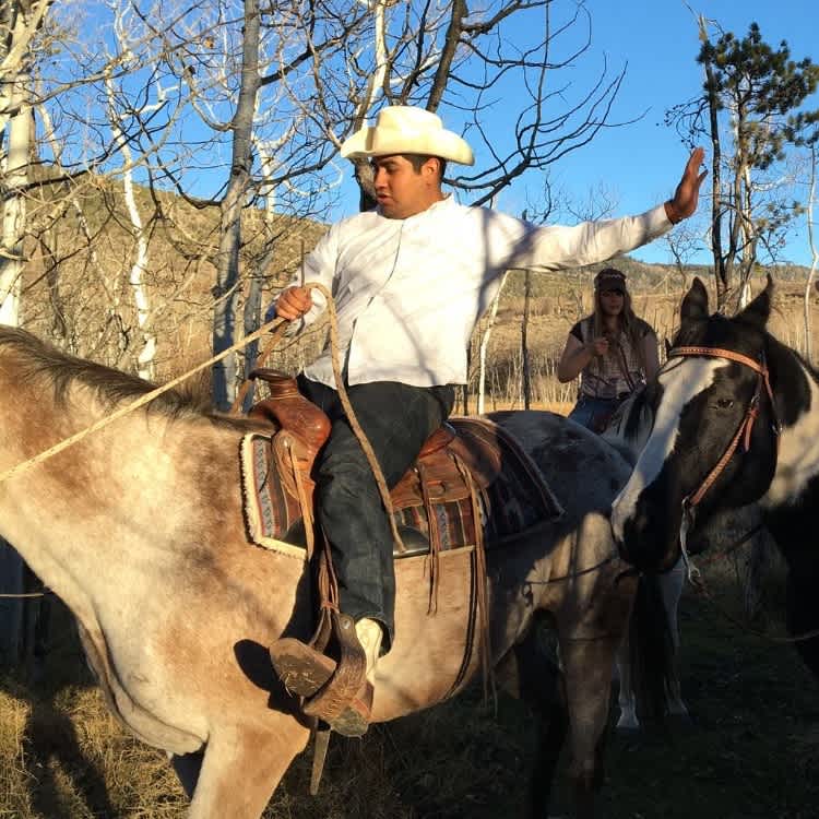 Jesse on horse