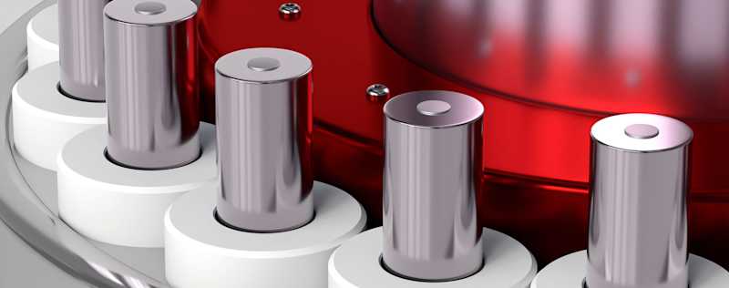 Produktion von Lithium-Ionen-Batterien