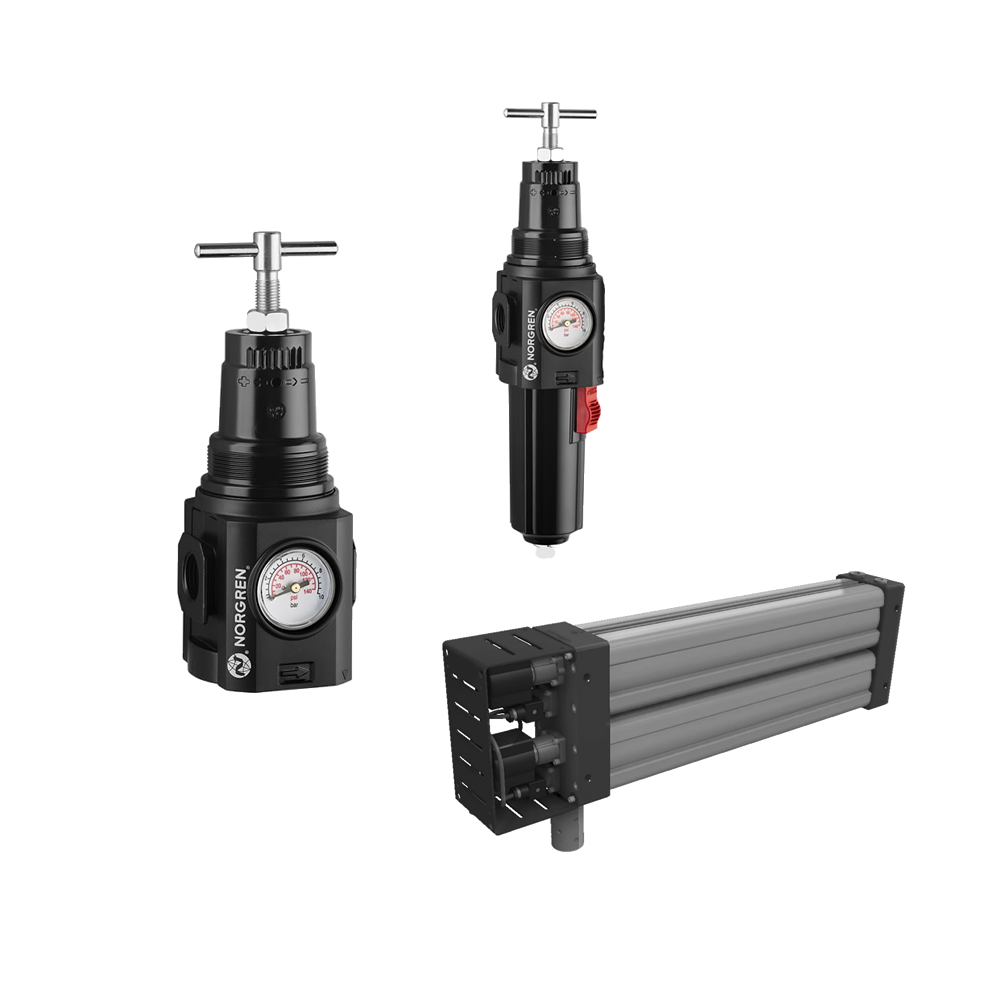 Druckluftaufbereitung (FRL) für die Bahnindustrie