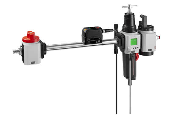 PH PS M80 Connected to Air Preparation with power cable 2