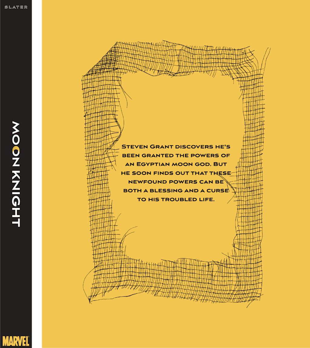 Moon Knight spine and back